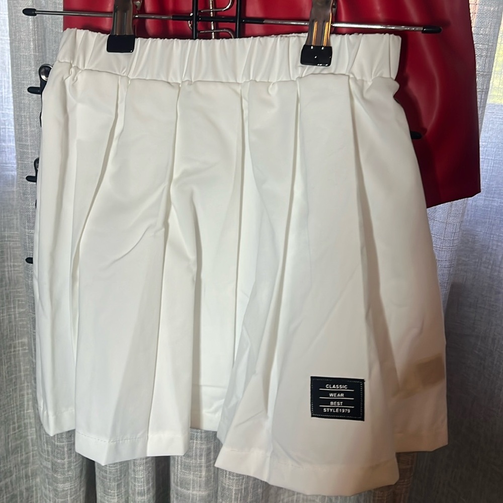 Girls White Skirt Size 7